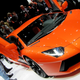 Illustration for article titled Lamborghini Aventador, live and in the orange metallic flesh
